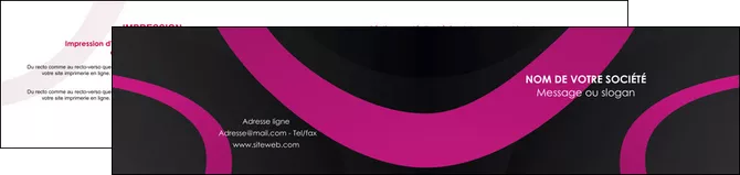 creation graphique en ligne depliant 2 volets  4 pages  web design noir fond noir violet MLGI79018