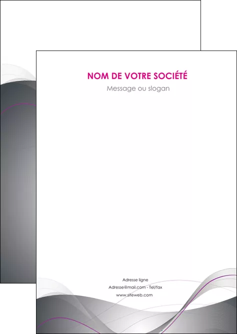 maquette en ligne a personnaliser flyers web design gris fond gris texture MIFLU79174