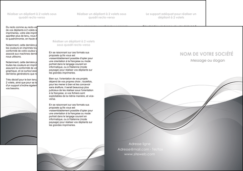 maquette en ligne a personnaliser depliant 3 volets  6 pages  web design gris fond gris texture MLIP79456