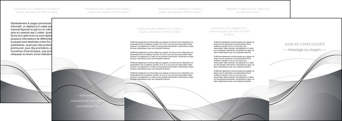 personnaliser modele de depliant 4 volets  8 pages  web design gris fond gris texture MLIP79472