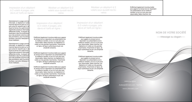 exemple depliant 4 volets  8 pages  web design gris fond gris texture MLIP79476