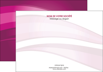 personnaliser modele de affiche web design rose rose fuschia couleur MIFCH80530