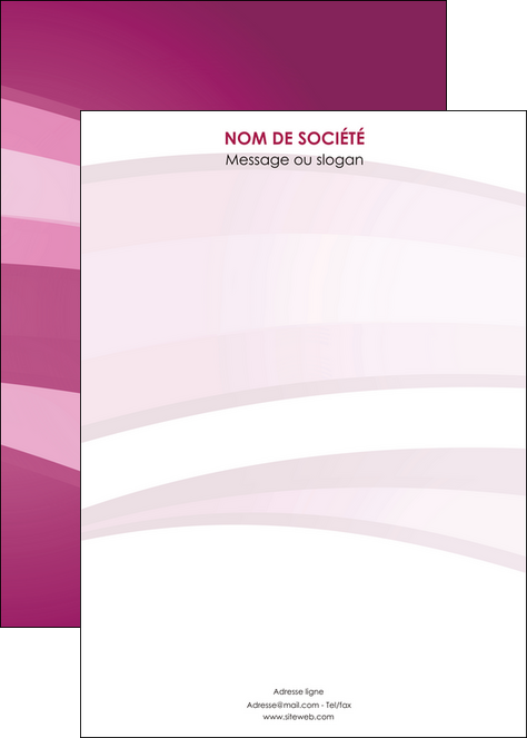 imprimerie affiche web design rose rose fuschia couleur MIFBE80550