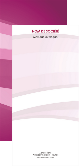 faire modele a imprimer flyers web design rose rose fuschia couleur MIDLU80556
