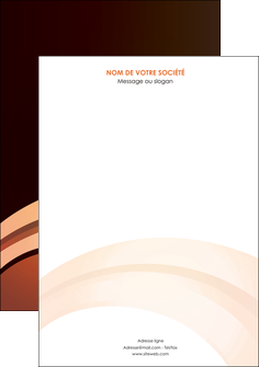imprimer affiche bijouterie marron fond marron orange MLGI83782