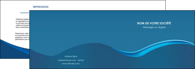 faire modele a imprimer depliant 2 volets  4 pages  web design bleu fond bleu bstrait MLGI84228