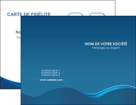 creation graphique en ligne carte de visite web design bleu fond bleu bstrait MLGI84234