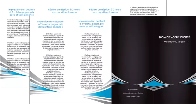 personnaliser maquette depliant 4 volets  8 pages  web design abstrait arriere plan bande MIF84418