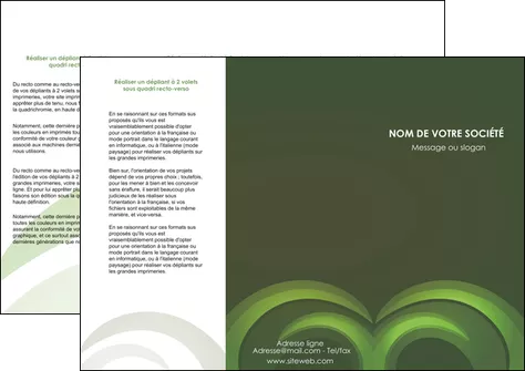 faire depliant 3 volets  6 pages  espaces verts texture contexture abstrait MLGI85454