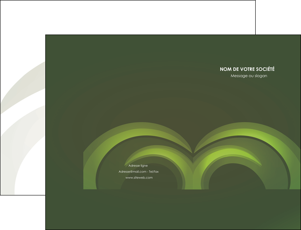 modele pochette a rabat espaces verts texture contexture abstrait MLIP85478