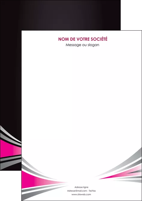 impression affiche restaurant menu restaurant liste menu rose MLGI86450