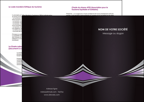 imprimer depliant 2 volets  4 pages  web design texture contexture structure MLIP86576