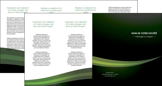 cree depliant 4 volets  8 pages  texture contexture structure MLGI87220