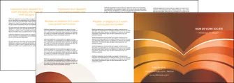 impression depliant 4 volets  8 pages  bijouterie abstrait affaires arriere plan MIFBE88310
