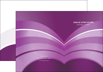 impression pochette a rabat web design abstrait violet violette MLGI88346