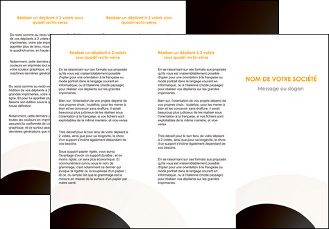 faire modele a imprimer depliant 3 volets  6 pages  web design texture contexture structure MLGI89124