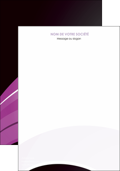 faire modele a imprimer affiche web design abstrait violet violette MIFLU89204