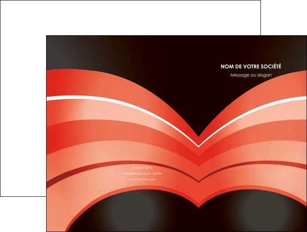 creer modele en ligne pochette a rabat web design abstrait abstraction arriere plan MLGI89462