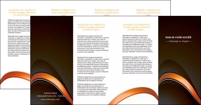 cree depliant 4 volets  8 pages  web design texture contexture structure MLGI89532