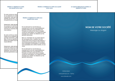 modele en ligne depliant 3 volets  6 pages  web design texture contexture structure MLIP90106