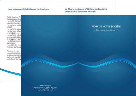 maquette en ligne a personnaliser depliant 2 volets  4 pages  web design texture contexture structure MLGI90120