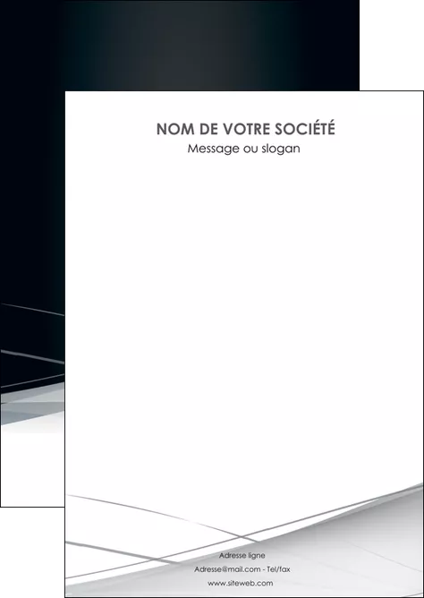 personnaliser modele de flyers web design texture contexture structure MIFLU92822