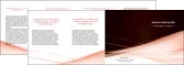 faire depliant 4 volets  8 pages  web design texture contexture structure MLGI93438