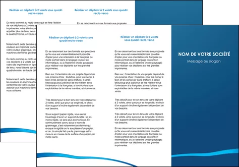 maquette en ligne a personnaliser depliant 3 volets  6 pages  web design texture contexture structure MIFLU93502