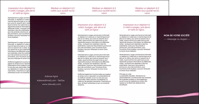 modele en ligne depliant 4 volets  8 pages  web design texture contexture structure MIFCH93866