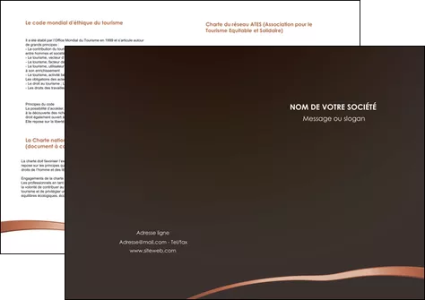 imprimerie depliant 2 volets  4 pages  web design texture contexture structure MIFCH93974
