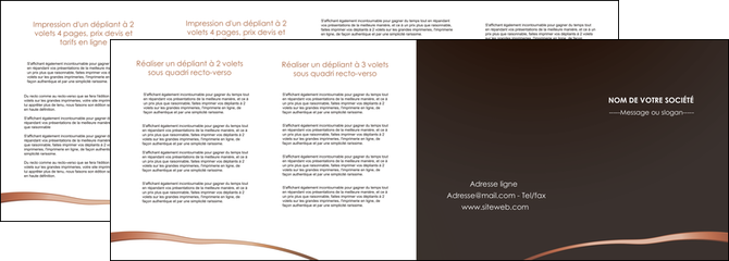 cree depliant 4 volets  8 pages  web design texture contexture structure MLIGBE93996