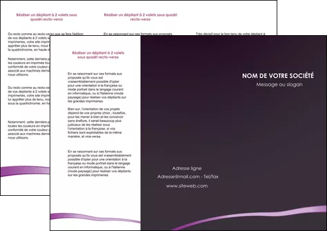 modele depliant 3 volets  6 pages  web design texture contexture structure MIFCH94014