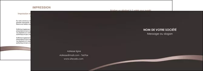 modele depliant 2 volets  4 pages  web design contexture structure fond MIFBE94140