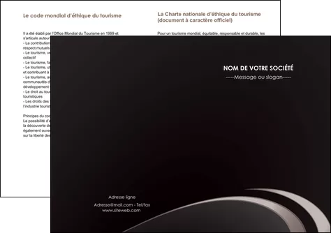 cree depliant 2 volets  4 pages  web design contexture structure fond MIFBE94274