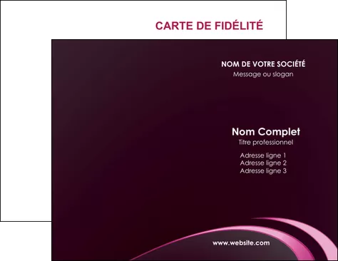 realiser carte de visite contexture structure fond MID94338