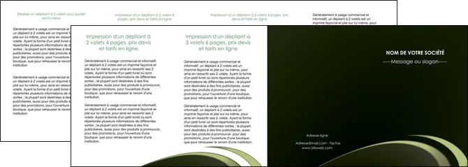 realiser depliant 4 volets  8 pages  texture contexture structure MIFCH94406