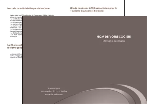 modele en ligne depliant 2 volets  4 pages  web design texture contexture structure MLGI94548