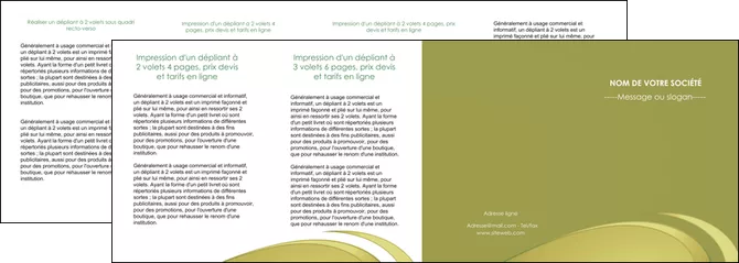 exemple depliant 4 volets  8 pages  texture contexture structure MLGI94666