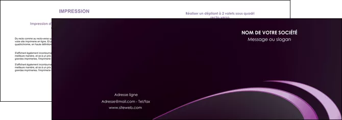 personnaliser modele de depliant 2 volets  4 pages  web design texture contexture structure MLGI94764