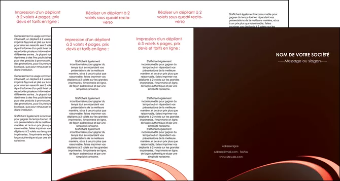 faire depliant 4 volets  8 pages  web design texture contexture structure MLIGLU94838