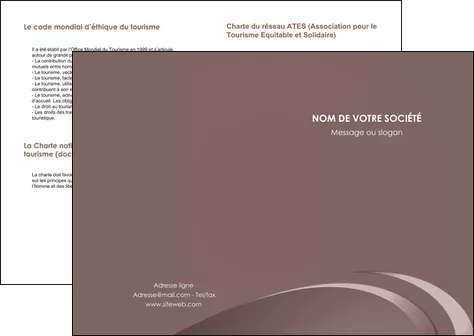 personnaliser modele de depliant 2 volets  4 pages  web design texture contexture structure MLIGLU94878