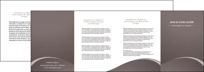 cree depliant 4 volets  8 pages  web design texture contexture structure MLGI95286