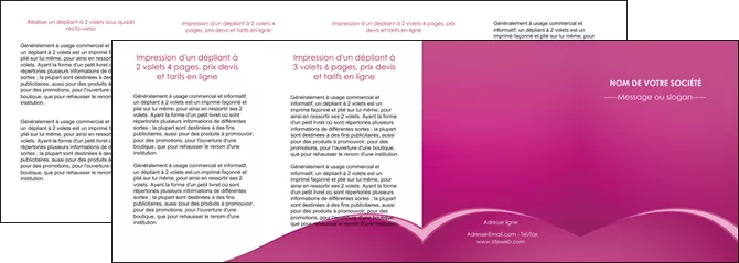 faire depliant 4 volets  8 pages  web design texture contexture structure MLGI95344