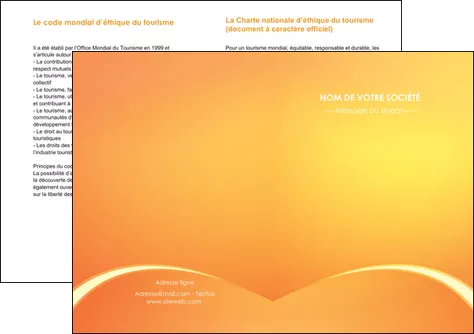 faire modele a imprimer depliant 2 volets  4 pages  telephonie texture contexture structure MIFBE95420