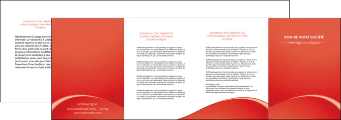 personnaliser maquette depliant 4 volets  8 pages  web design texture contexture structure MIFLU95546