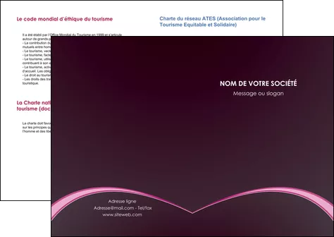 creation graphique en ligne depliant 2 volets  4 pages  reseaux texture contexture structure MID95746