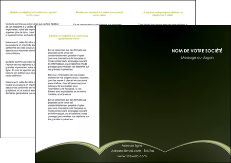 personnaliser maquette depliant 3 volets  6 pages  web design texture contexture structure MIFLU95770