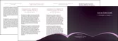 imprimerie depliant 4 volets  8 pages  texture contexture structure MLGI95916
