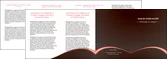 personnaliser modele de depliant 4 volets  8 pages  texture contexture structure MLGI95968